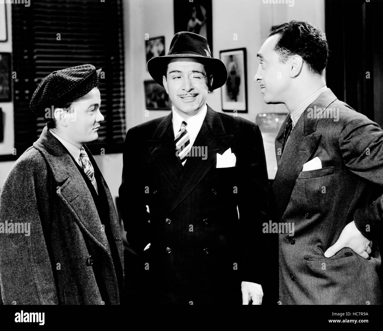SUNDAY PUNCH, from left, Leo Gorcey, J. Carroll Naish, Sam Levene, 1942 ...