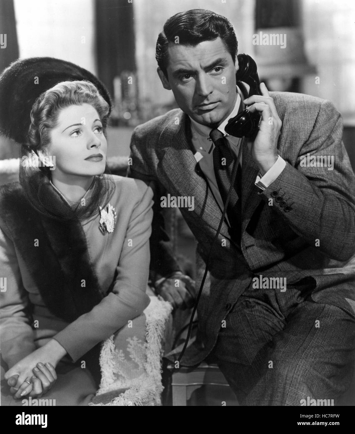 SUSPICION, Joan Fontaine, Cary Grant, 1941 Stock Photo - Alamy