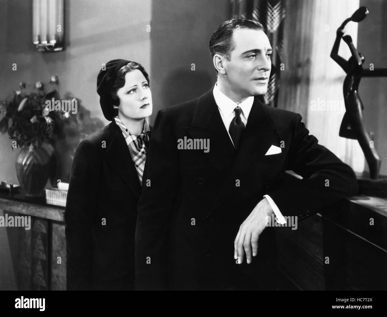 SYMPHONY OF SIX MILLION, from left, Irene Dunne, Ricardo Cortez, 1932