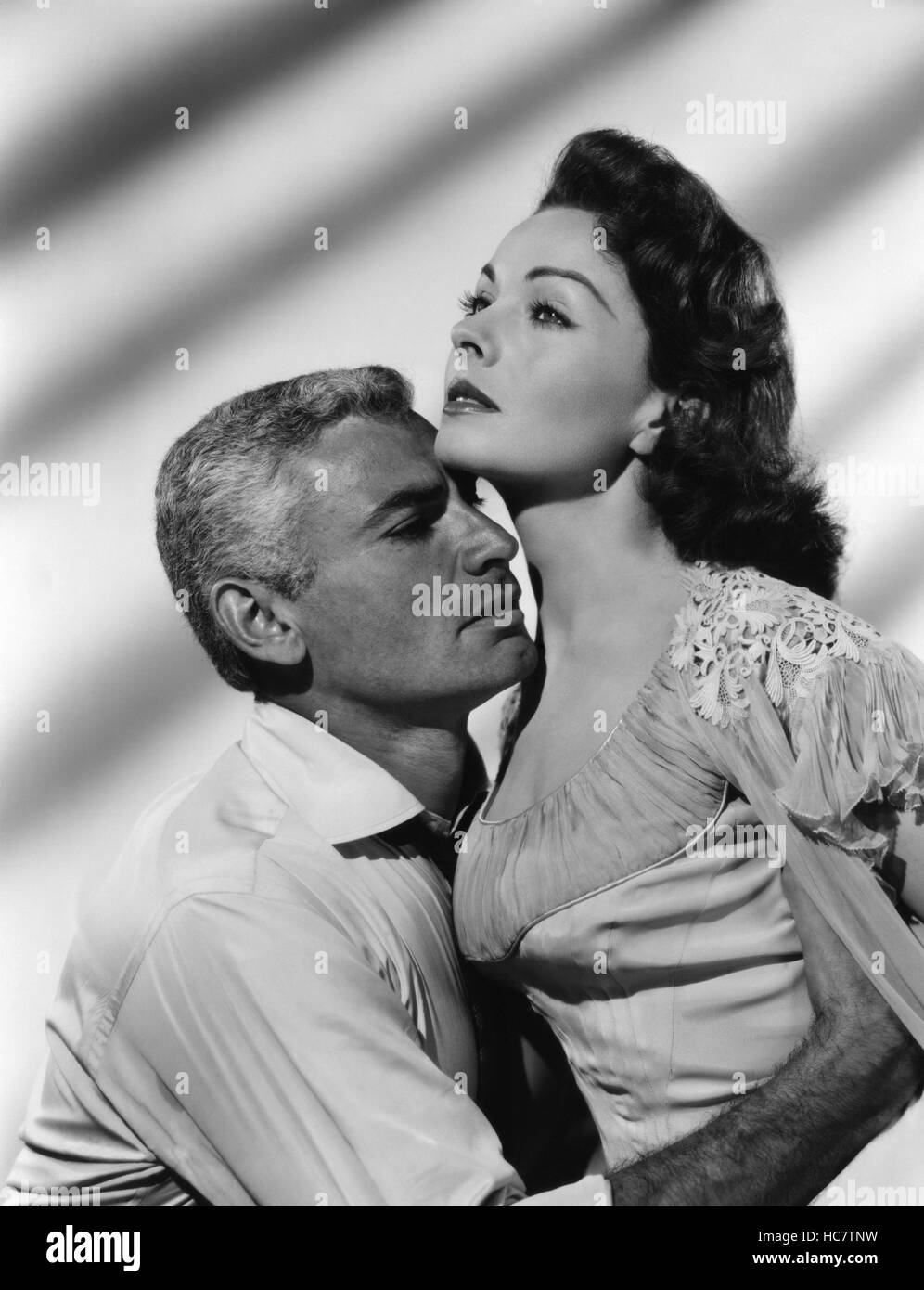 THE TATTERED DRESS, Jeff Chandler, Jeanne Crain, 1957 Stock Photo - Alamy