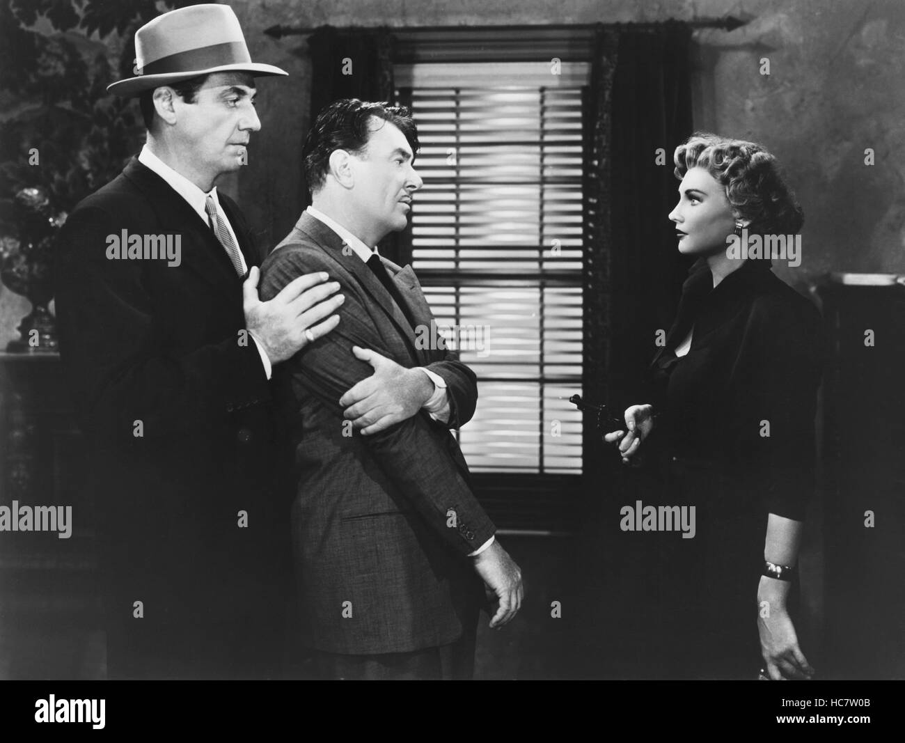 TANGIER INCIDENT, Brent (center), Mari Aldon (right), 1953 Stock