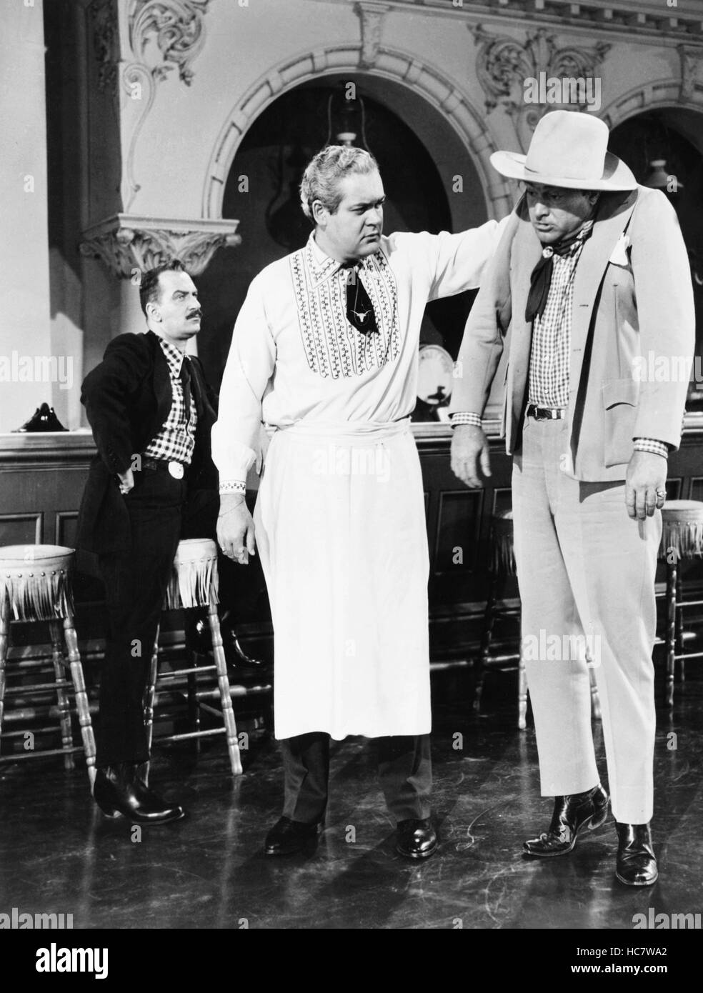 TEXAS CARNIVAL, from left: Keenan Wynn, Rod O'Connor, Red Skelton, 1951 Stock Photo