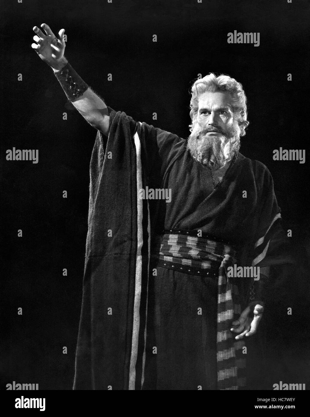 THE TEN COMMANDMENTS, Charlton Heston, 1956 Stock Photo - Alamy