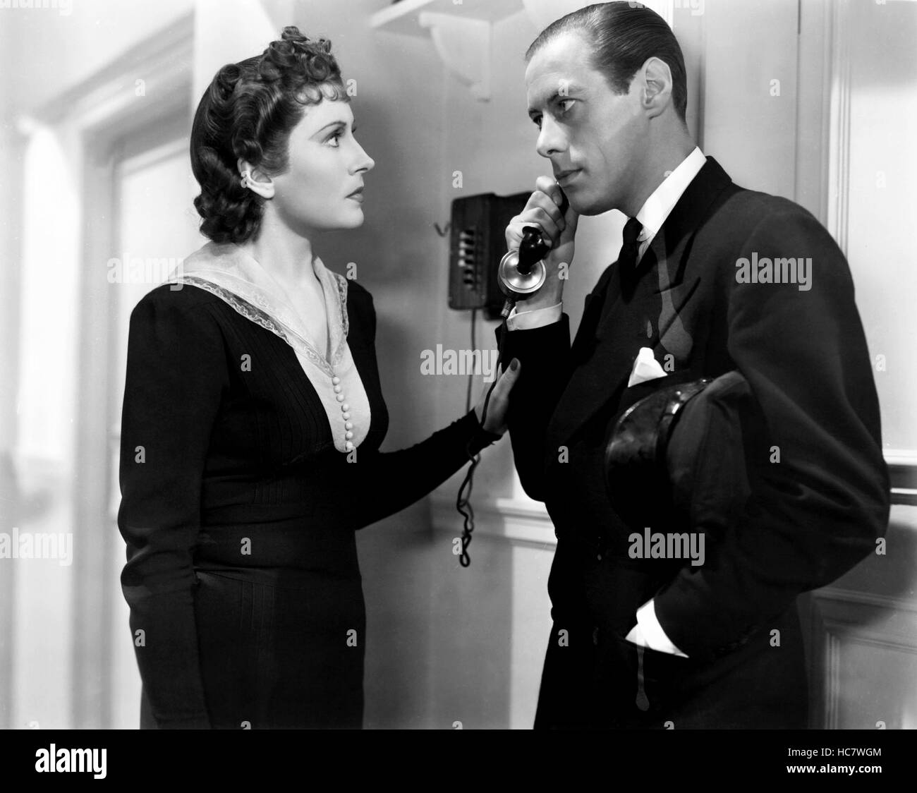 TEN DAYS IN PARIS, from left, Joan Marion, Rex Harrison, 1940 Stock ...