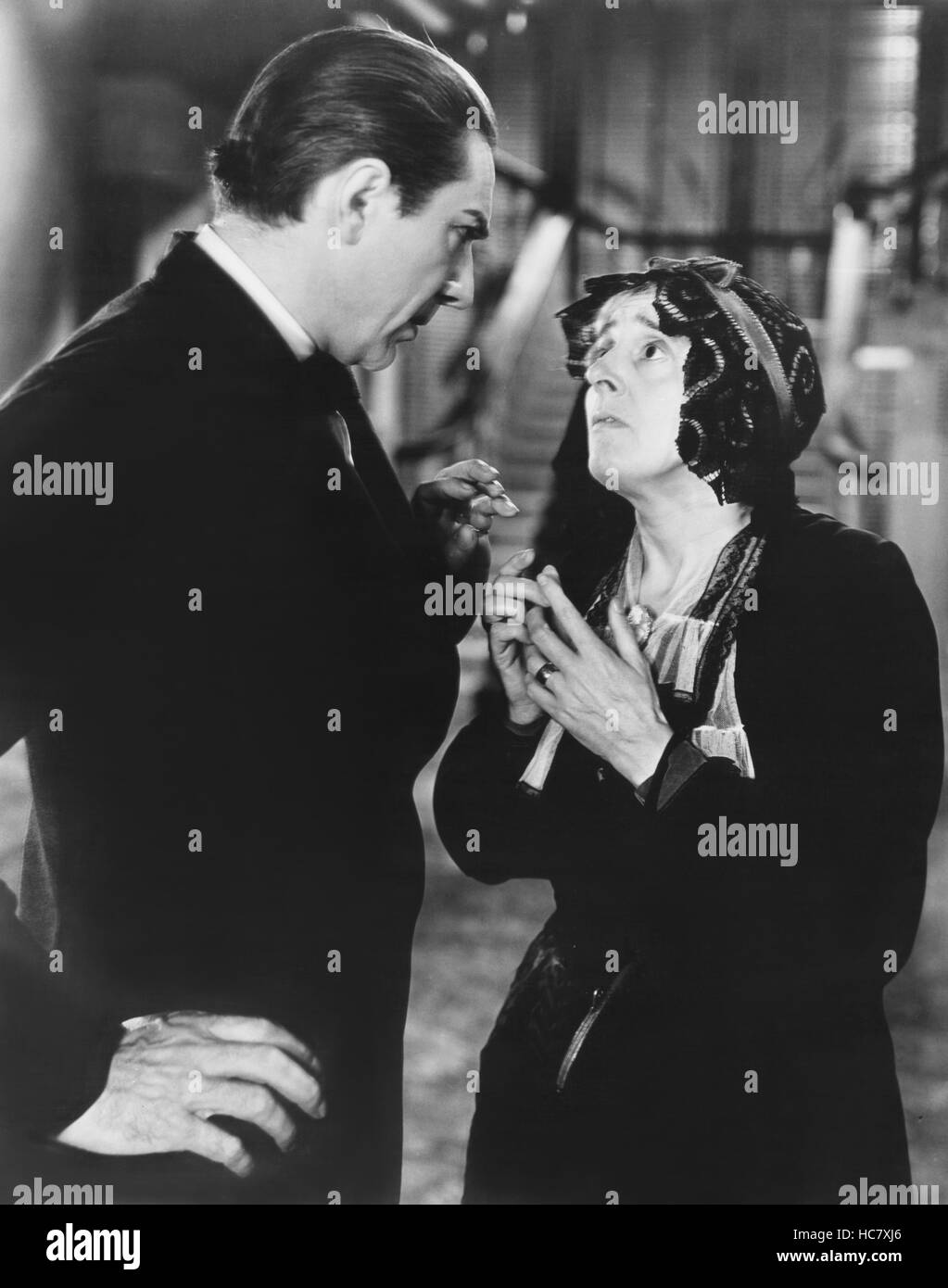 THE THIRTEENTH CHAIR, from left, Bela Lugosi, Margaret Wycherly, 1929