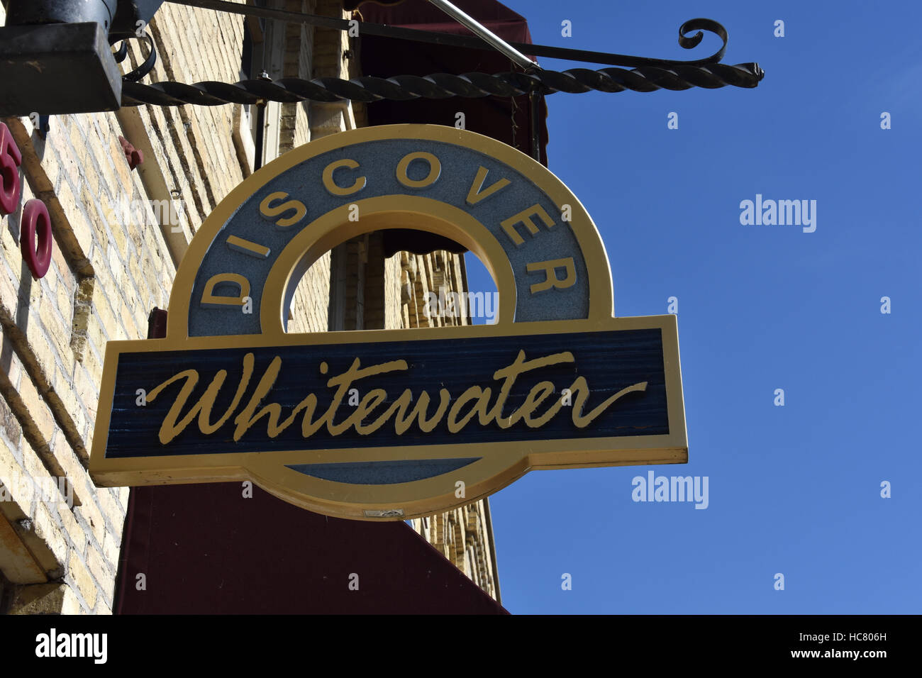 Downtown Whitewater, Wisconsin Stock Photo Alamy