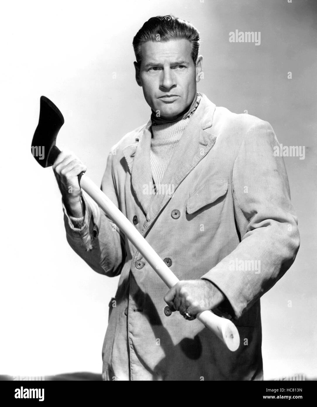 TIMBER QUEEN, Richard Arlen, 1944 Stock Photo Alamy