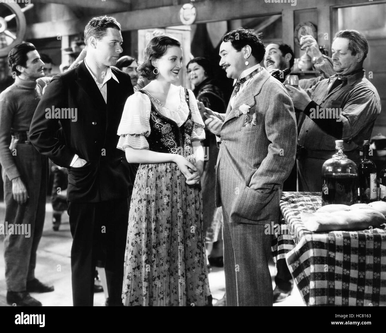 TIGER SHARK, from left: Richard Arlen, Zita Johann, Edward G. Robinson ...