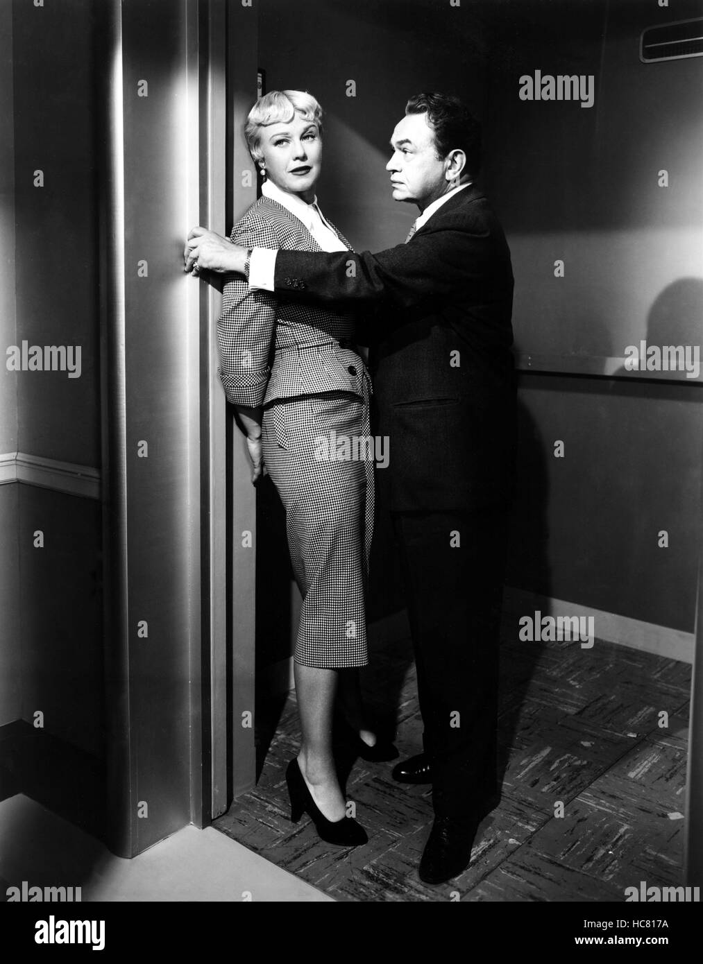 TIGHT SPOT, Ginger Rogers, Edward G. Robinson, 1955 Stock Photo Alamy