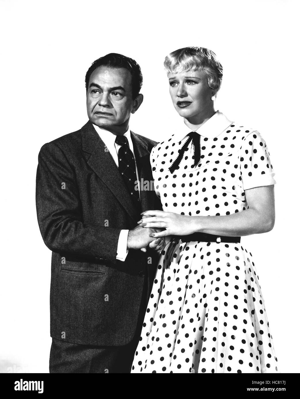TIGHT SPOT, from left, Edward G. Robinson, Ginger Rogers, 1955 Stock