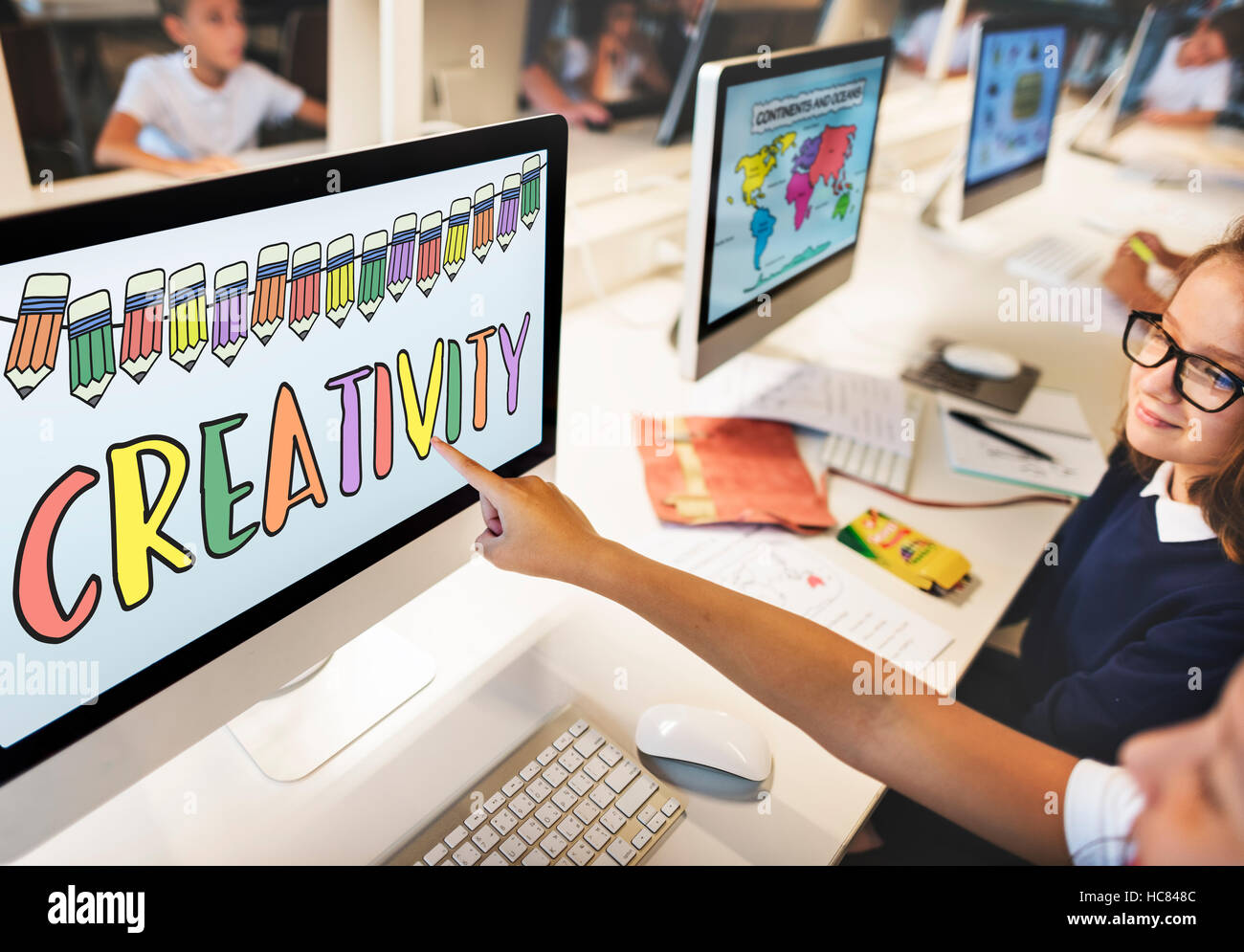 Creativity Education School Learning Study Concept Stock Photo