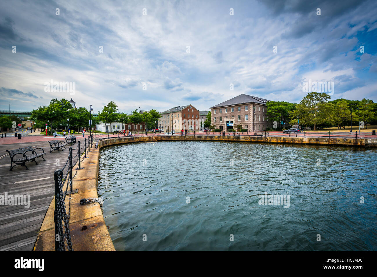 Gallery Detail: The Charles River Waterfront In Charlestown Boston Massachusetts