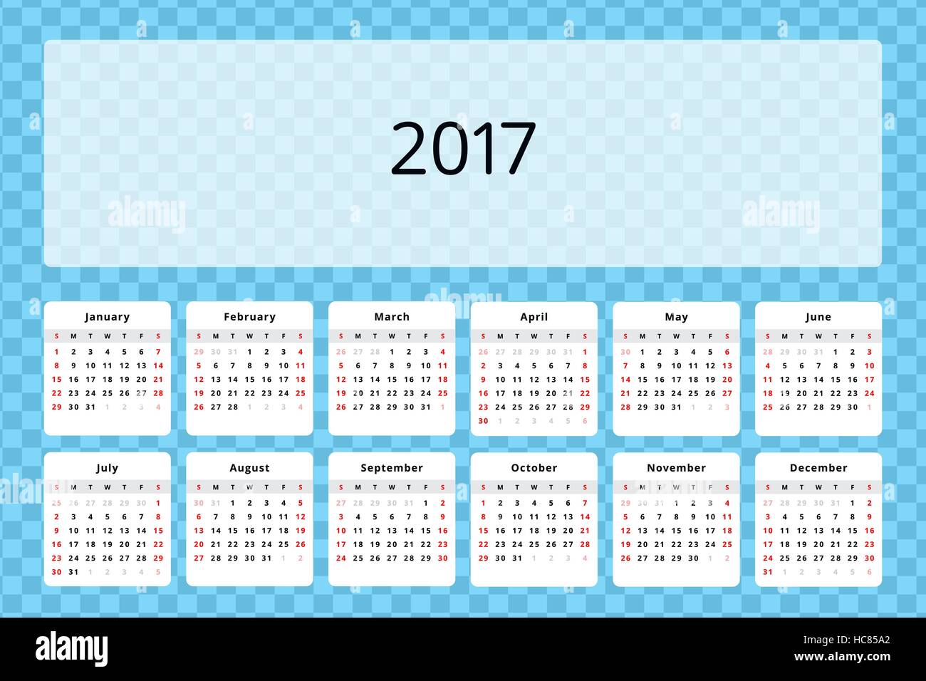 calendar 2017 year template Stock Vector Image Art Alamy calendar 2017 year template Stock Vector Image Art Alamy