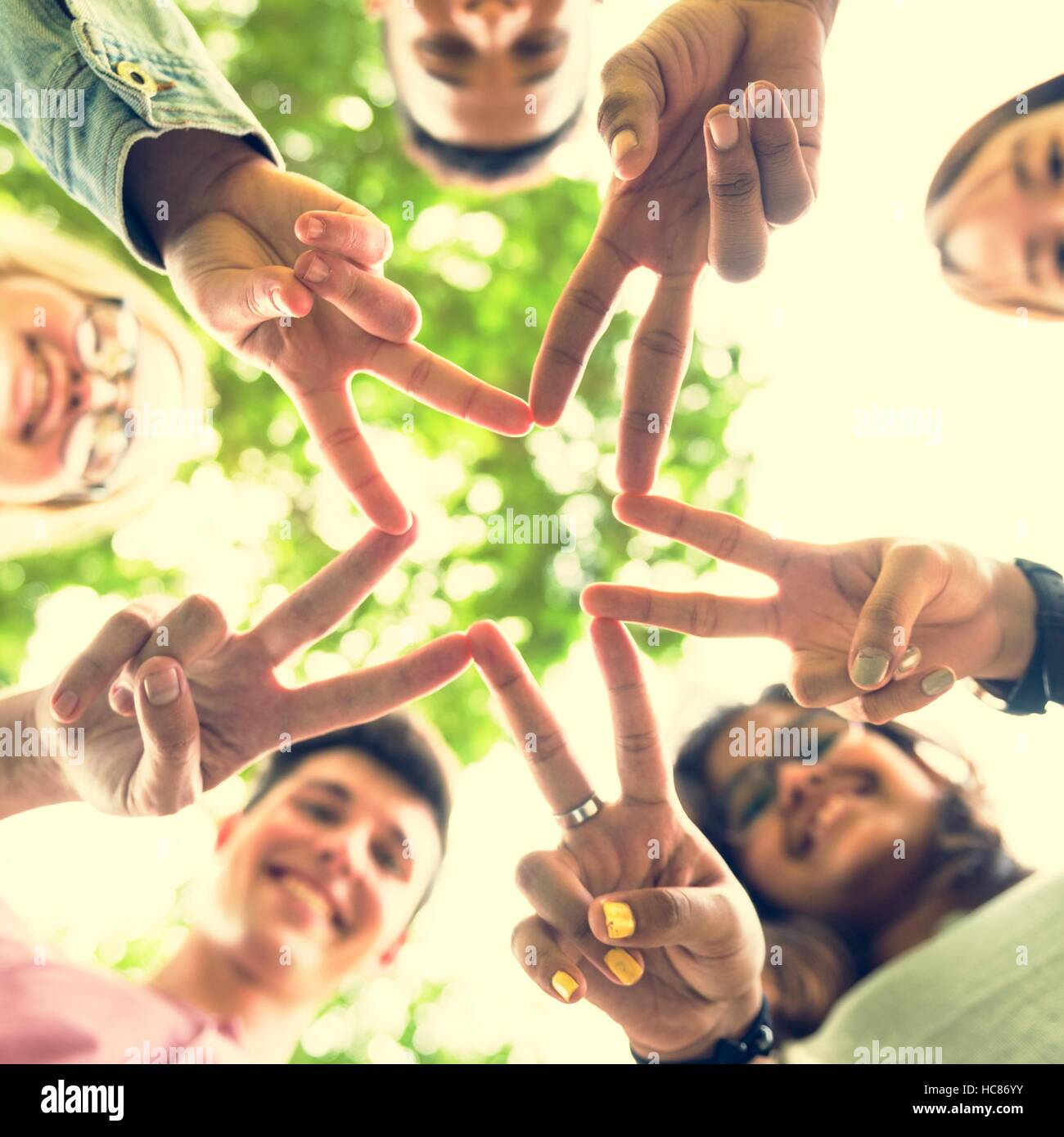 Diverse Teens Hands Star Concept Stock Photo - Alamy