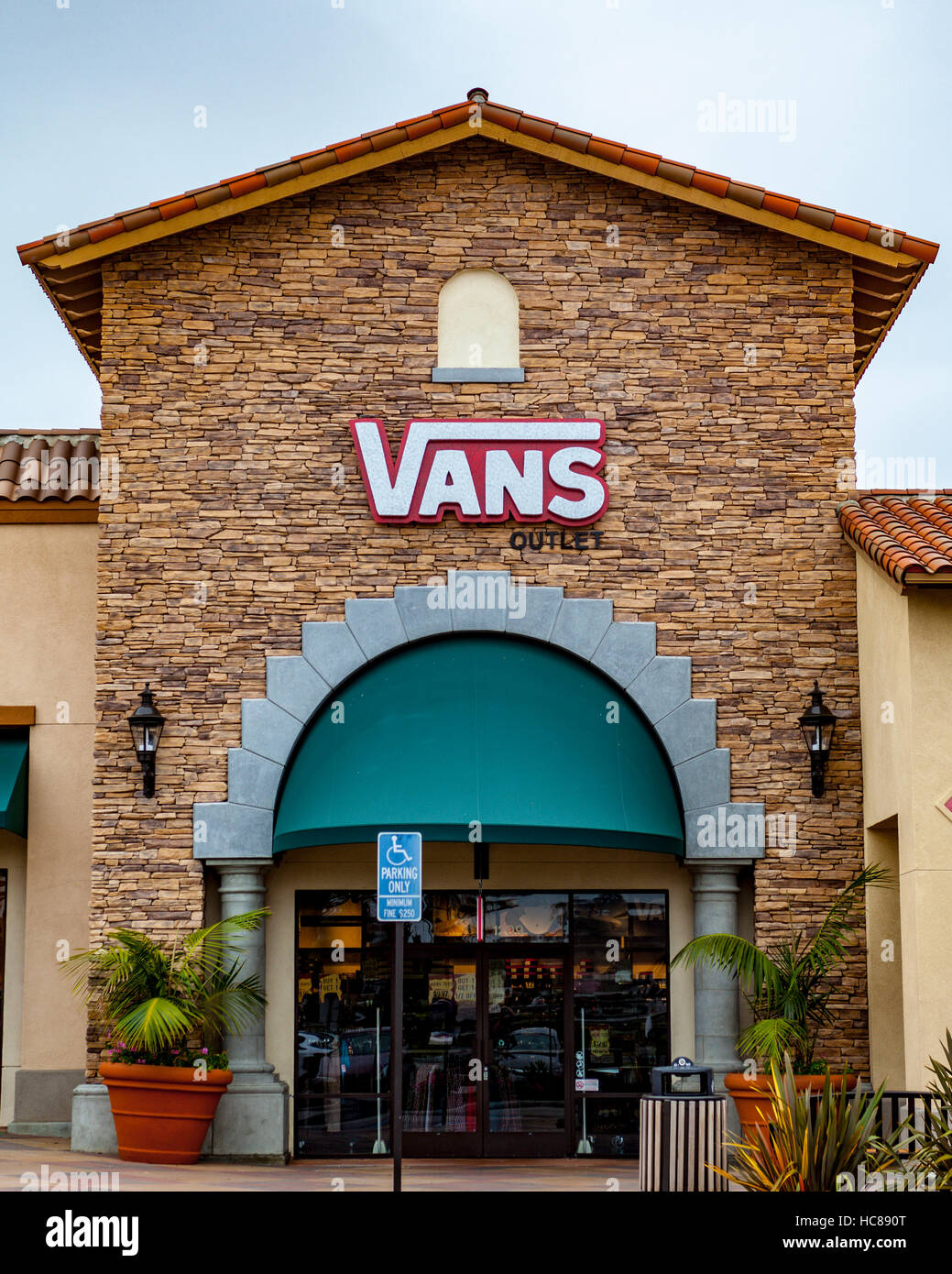 A Van's shoe store at the Camarillo outlets in California USA Stock Photo -  Alamy