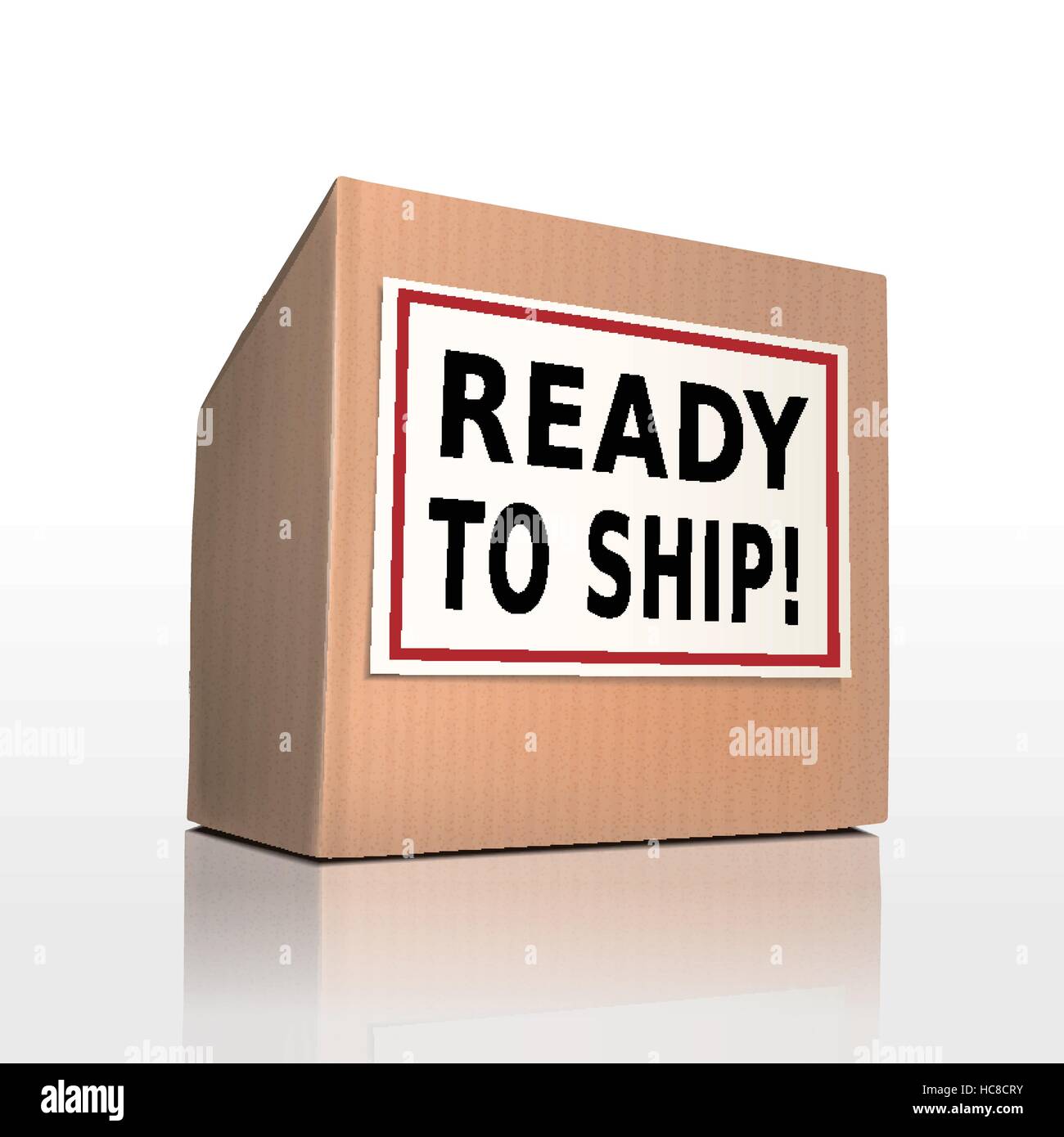 Goods ready for shipment Stock Vector Images - Alamy