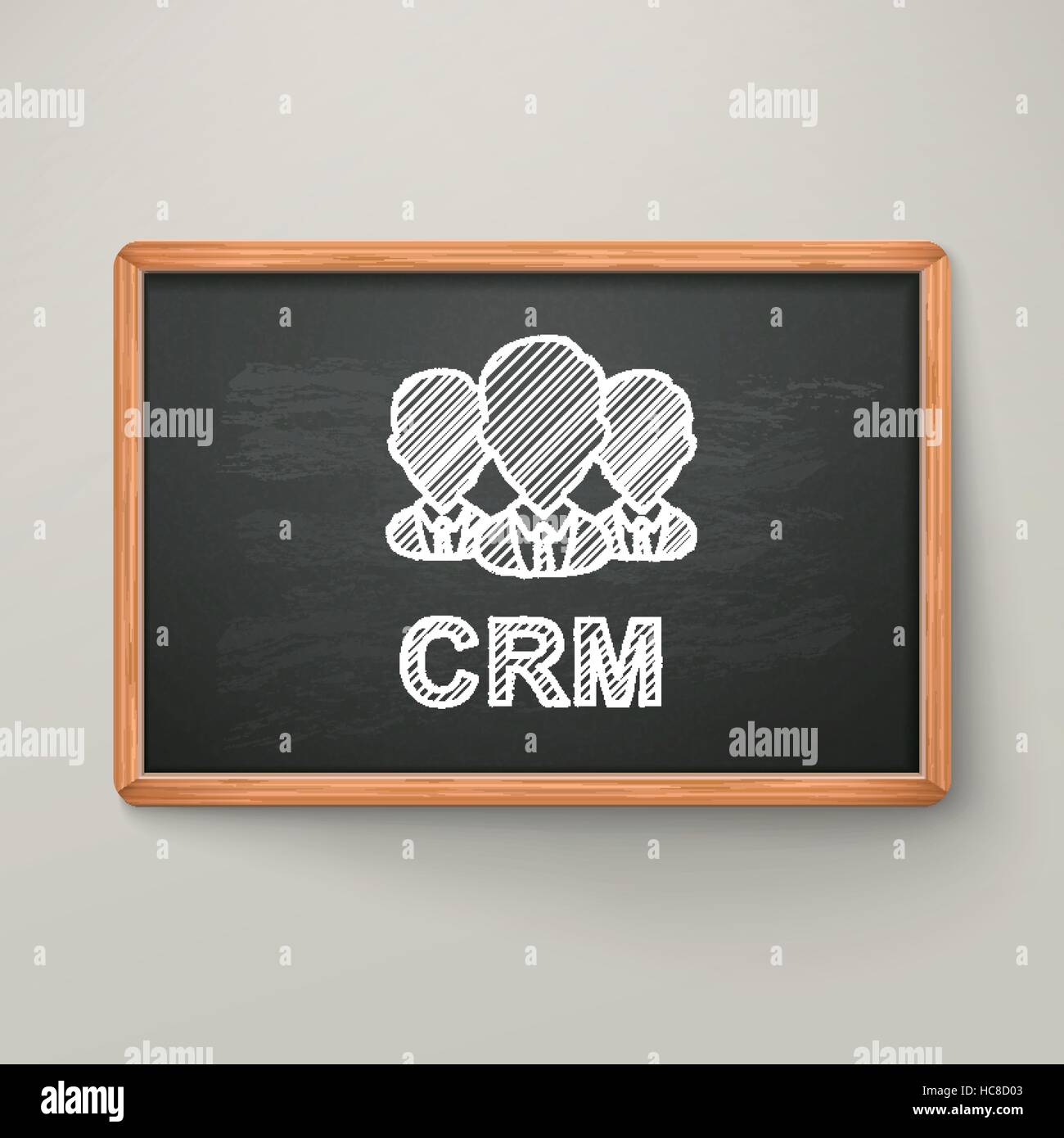 Customer relationship management Stock Vector Images - Alamy
