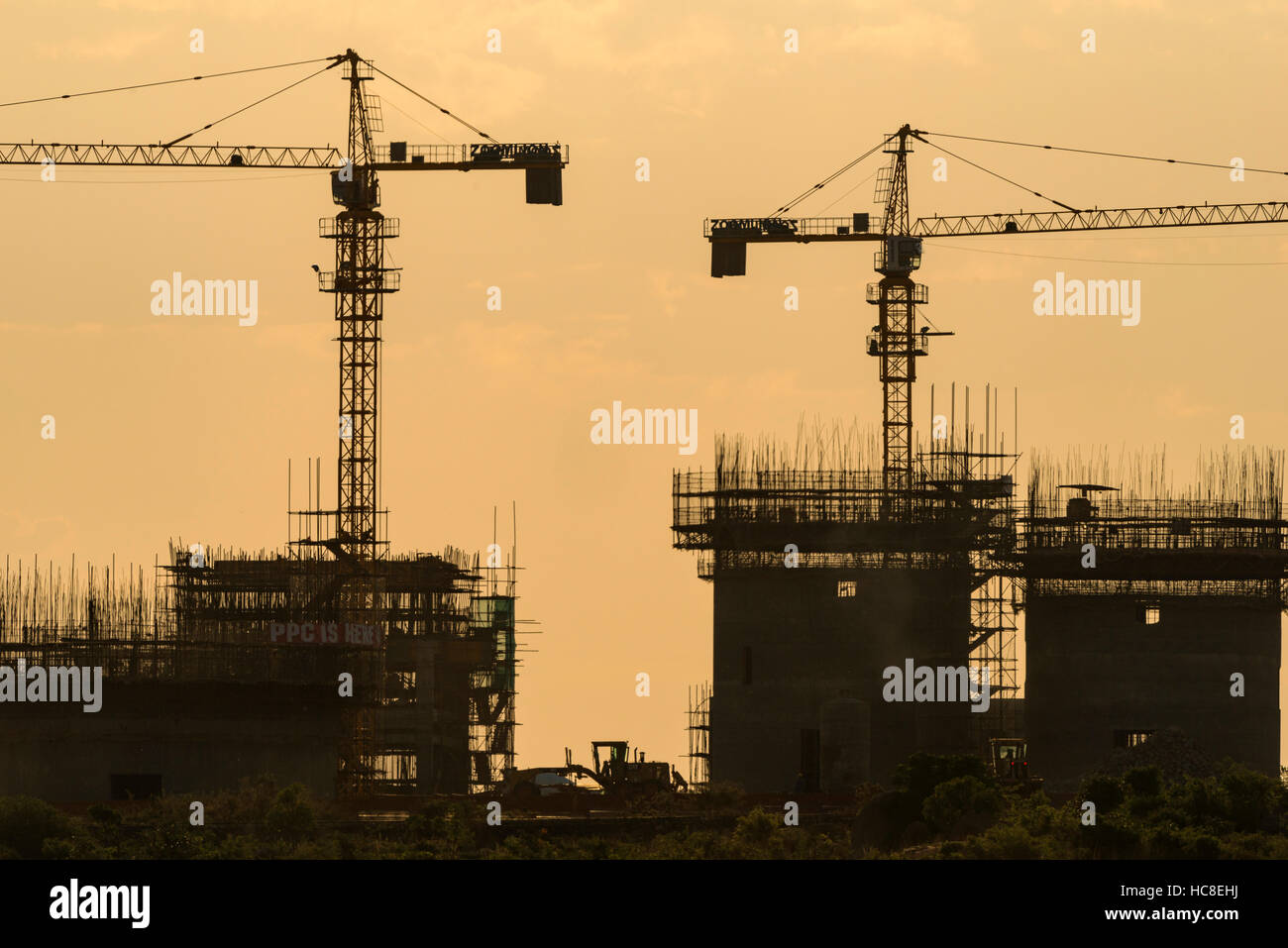 construction Zimbabwe Africa large scale factory Stock Photo Alamy