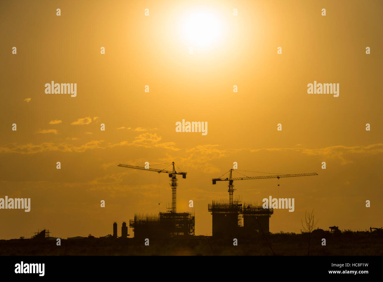 construction Zimbabwe Africa large scale factory Stock Photo Alamy