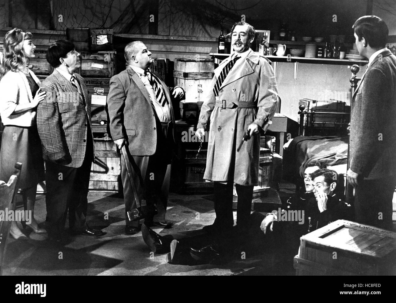 THE THREE STOOGES GO AROUND THE WORLD IN A DAZE, Joan Freeman, Moe ...