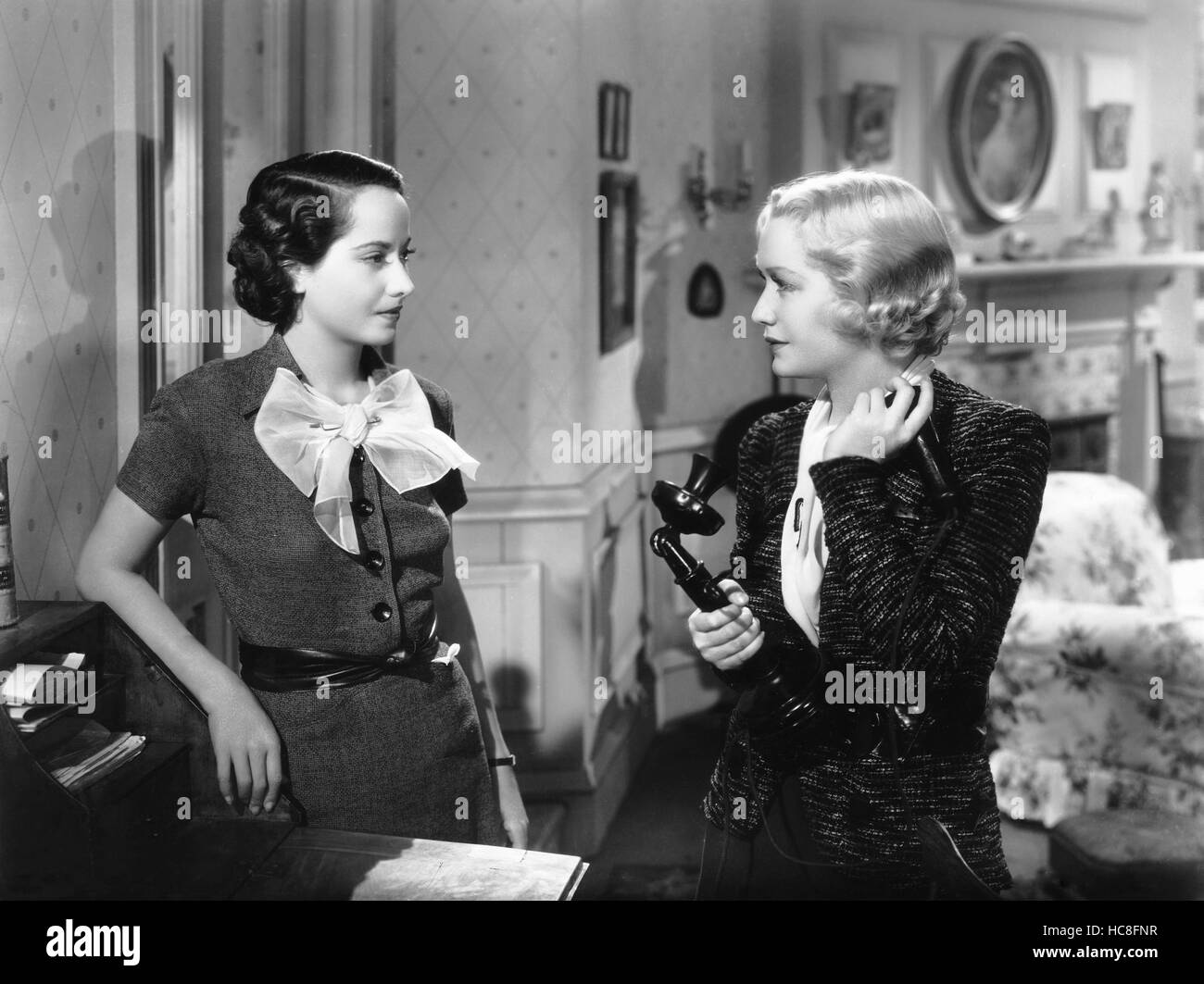 THESE THREE, from left, Merle Oberon, Miriam Hopkins, 1936 Stock Photo ...
