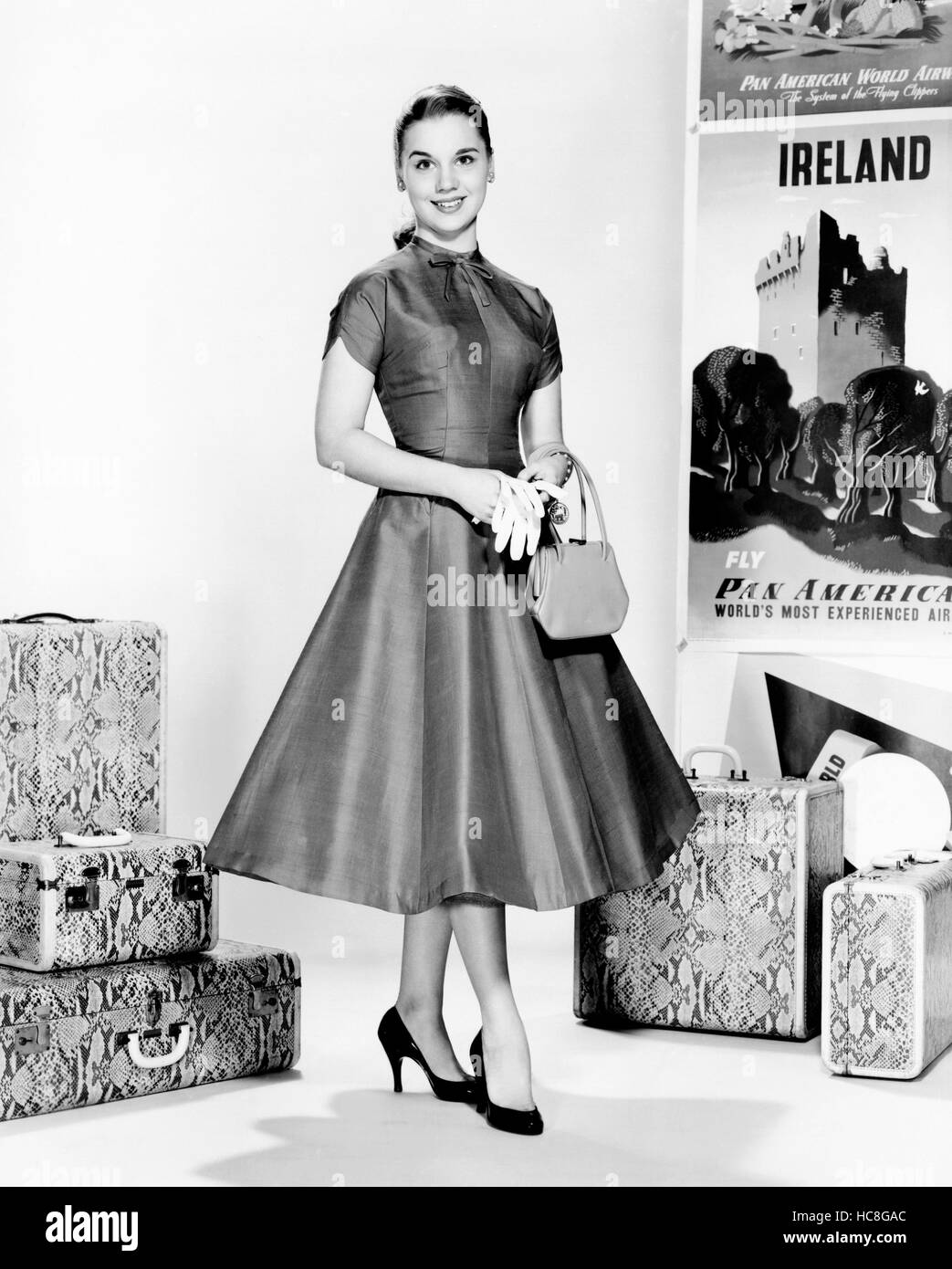 THESE WILDER YEARS, Betty Lou Keim, in a dress by Helen Rose, 1956 ...