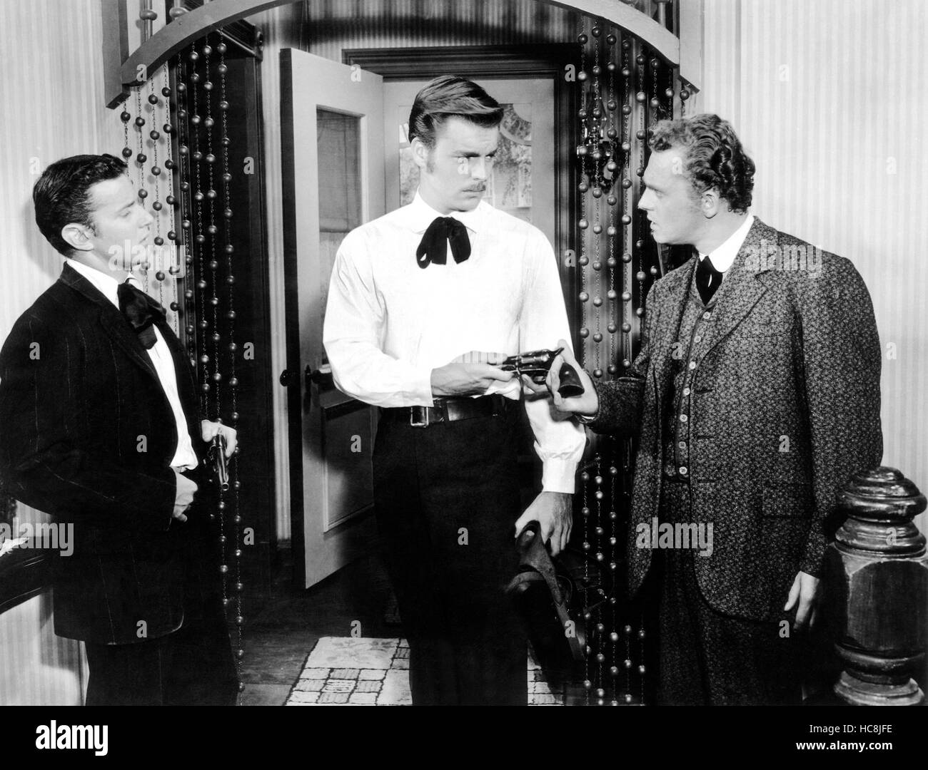 THE TRUE STORY OF JESSE JAMES, from left, Carl Thayler, Robert Wagner ...