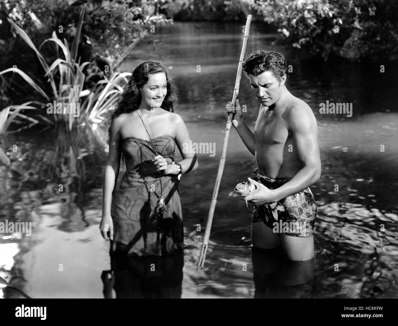 TYPHOON, Dorothy Lamour, Robert Preston, 1940 Stock Photo - Alamy