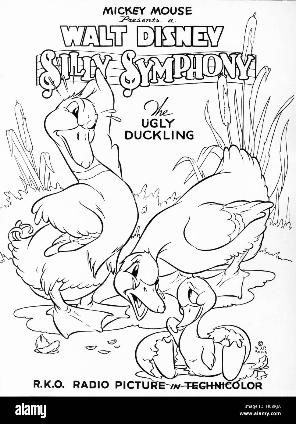 THE UGLY DUCKLING, US poster, 1939 Stock Photo - Alamy