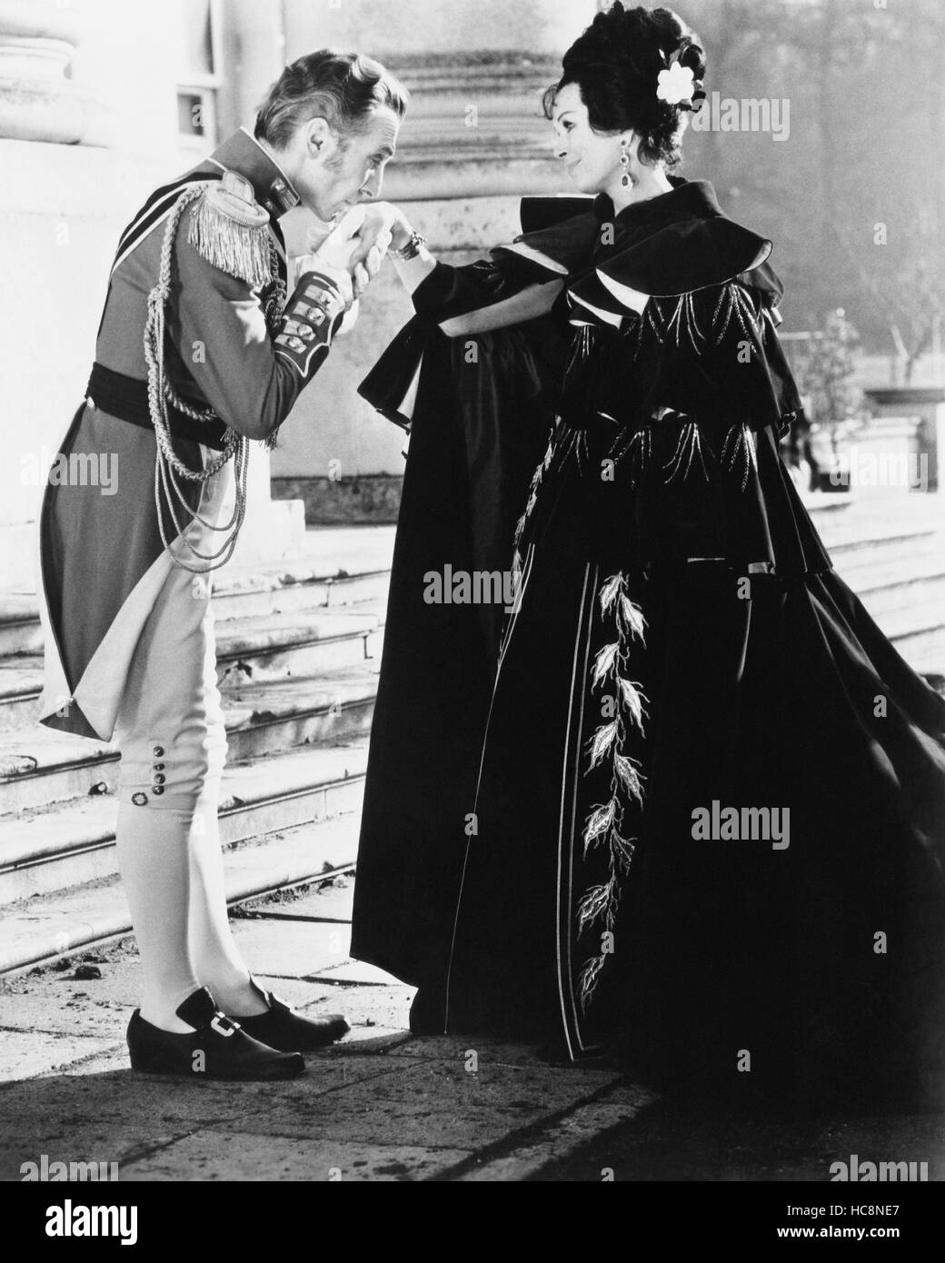 THE VAMPIRE LOVERS, from left, Peter Cushing, Dawn Addams, 1970 Stock