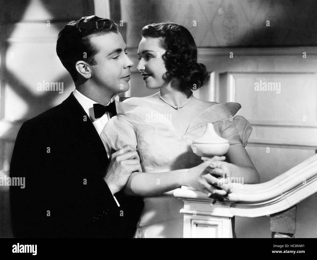 VARSITY SHOW, from left: Dick Powell, Rosemary Lane, 1937 Stock Photo ...