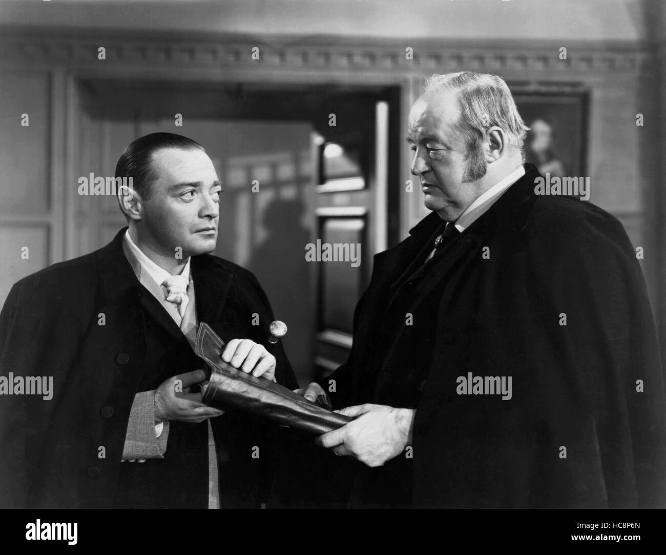 THE VERDICT, from left: Peter Lorre, Sydney Greenstreet, 1946 Stock ...
