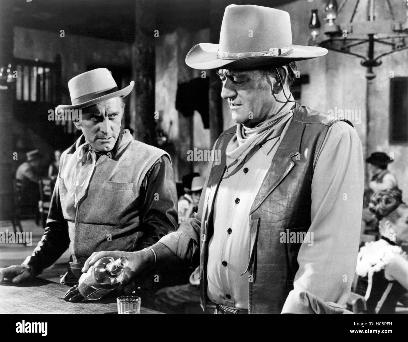 THE WAR WAGON, Kirk Douglas, John Wayne, 1967 Stock Photo - Alamy