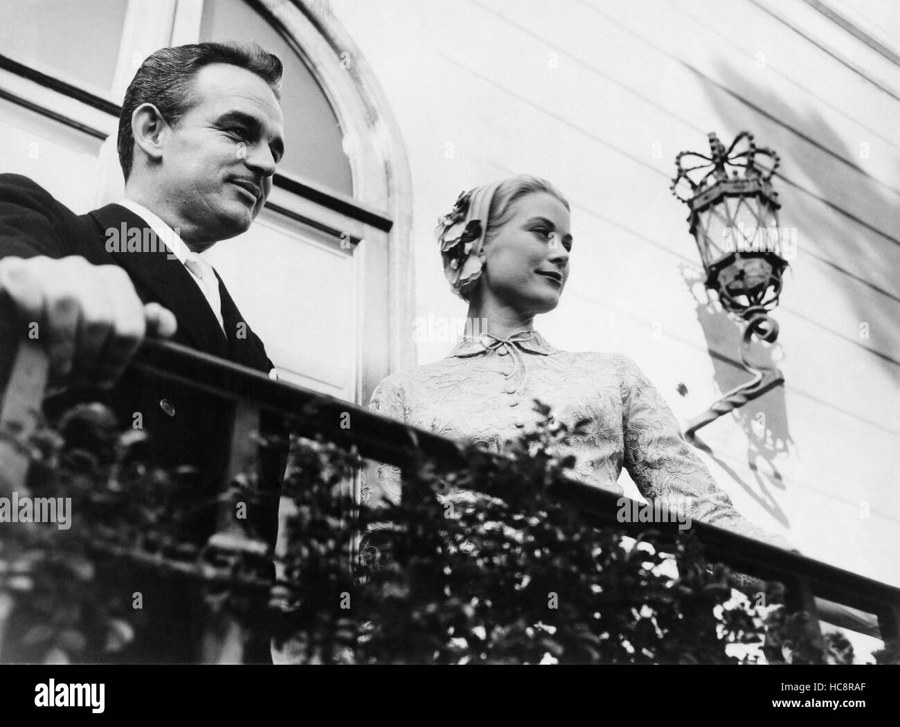 Wedding In Monaco Prince Rainier Grace Kelly 1956 Stock Photo Alamy