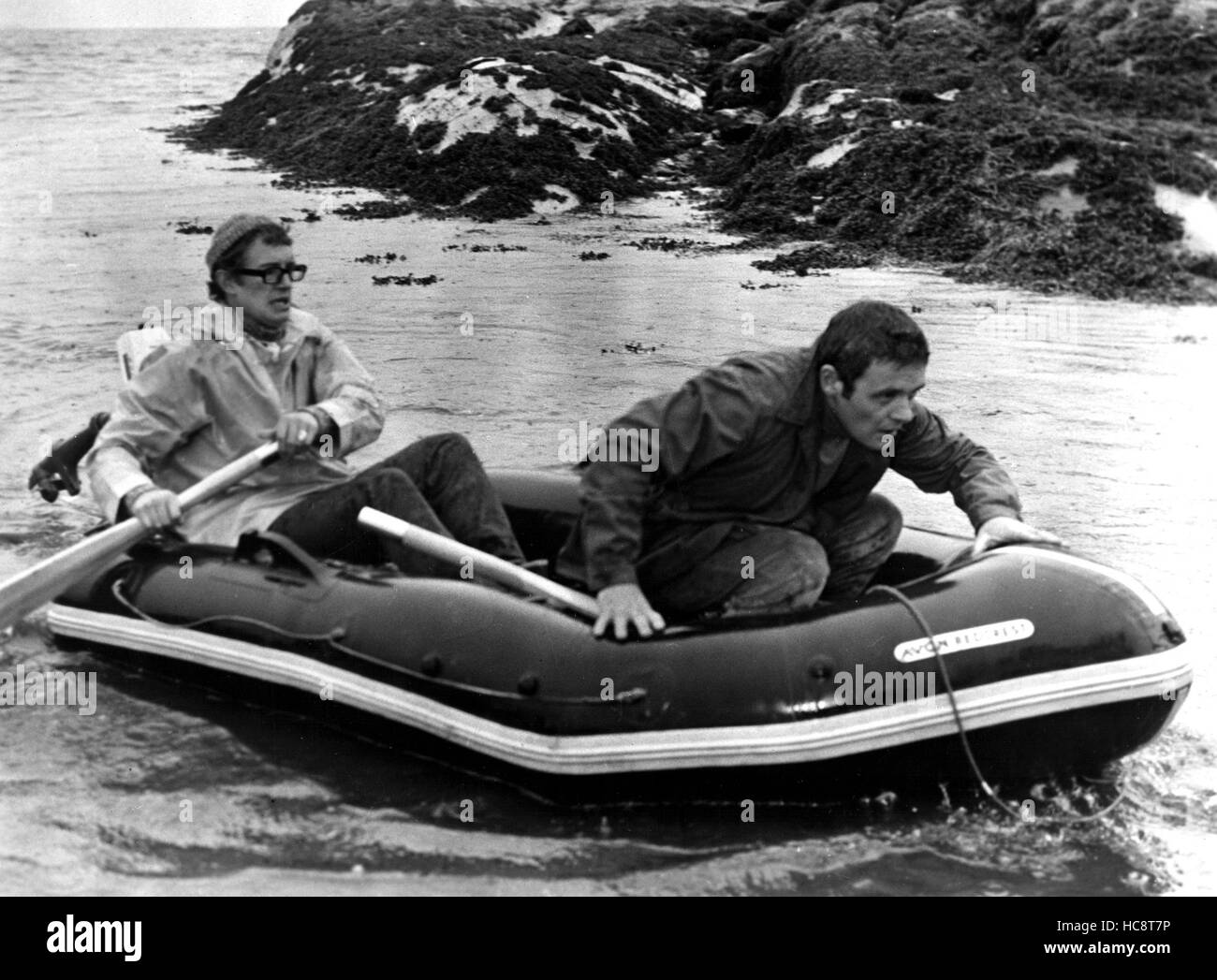 WHEN EIGHT BELLS TOLL, Corin Redgrave, Anthony Hopkins, 1971 Stock