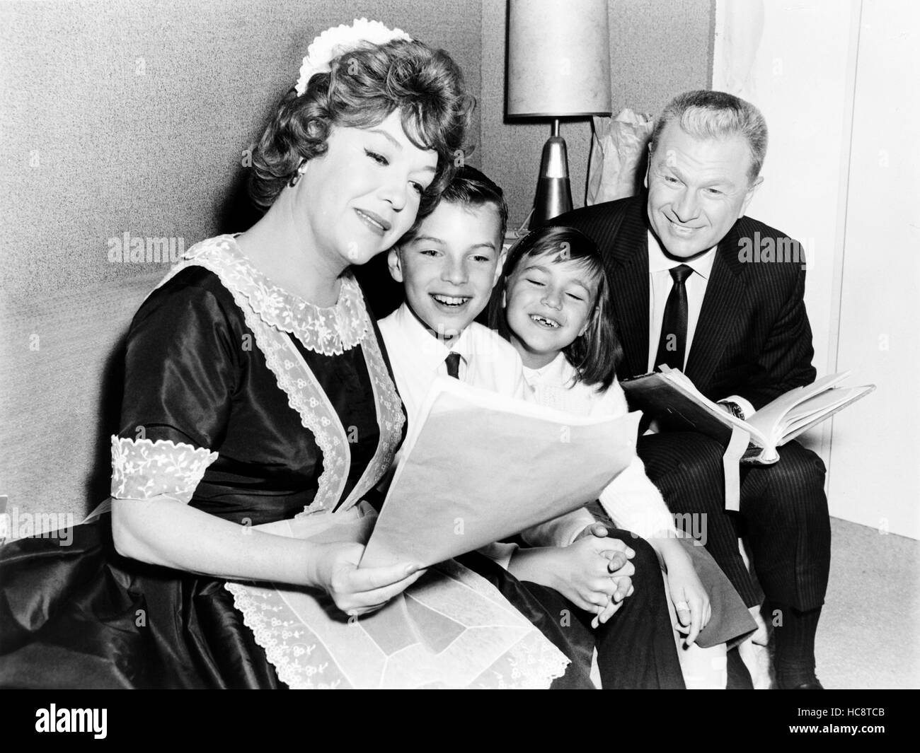 WHO'S GOT THE ACTION?, Eddie Albert (right) with his wife Margo, son