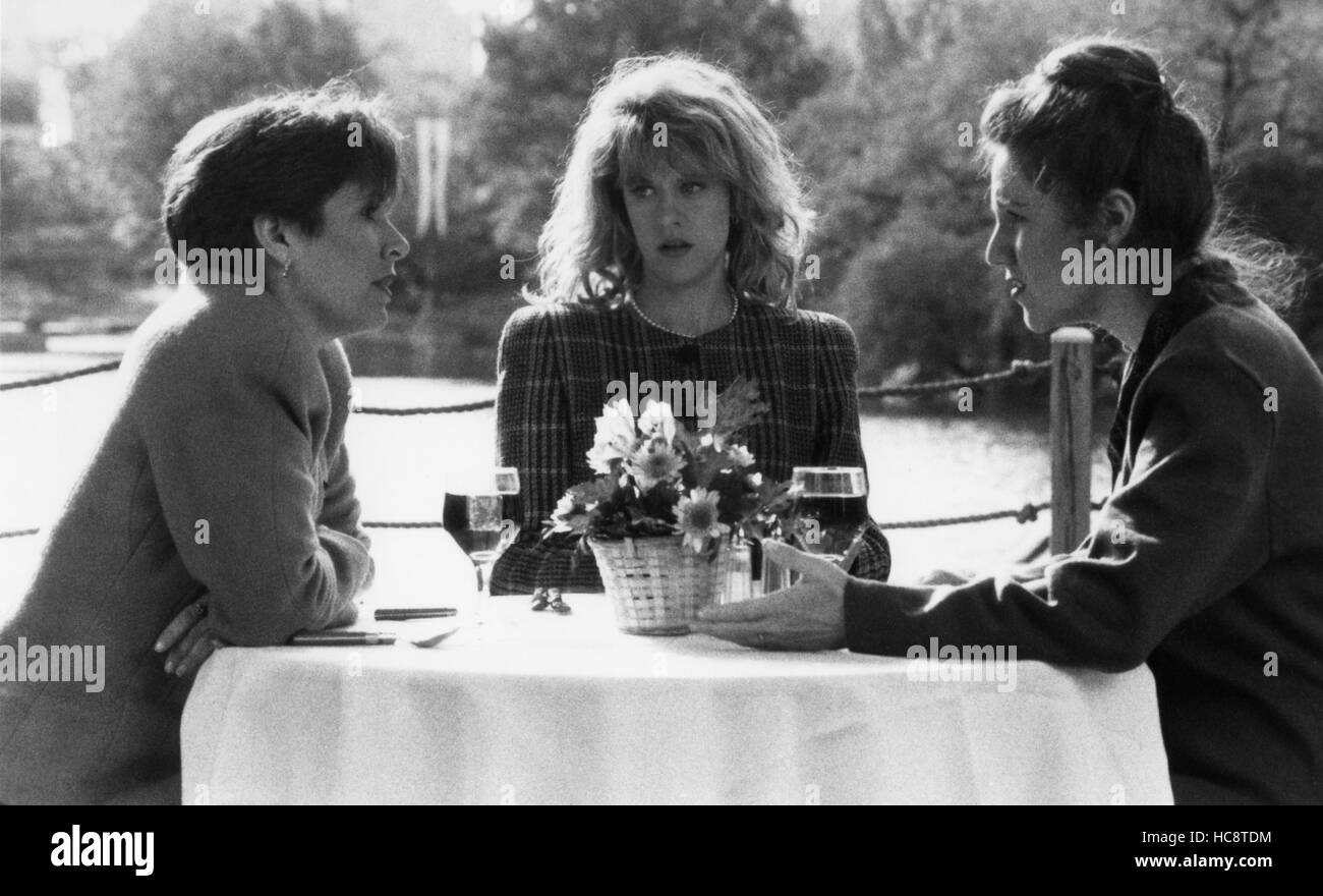 WHEN HARRY MET SALLY..., Carrie Fisher, Meg Ryan, Lisa Jane Persky
