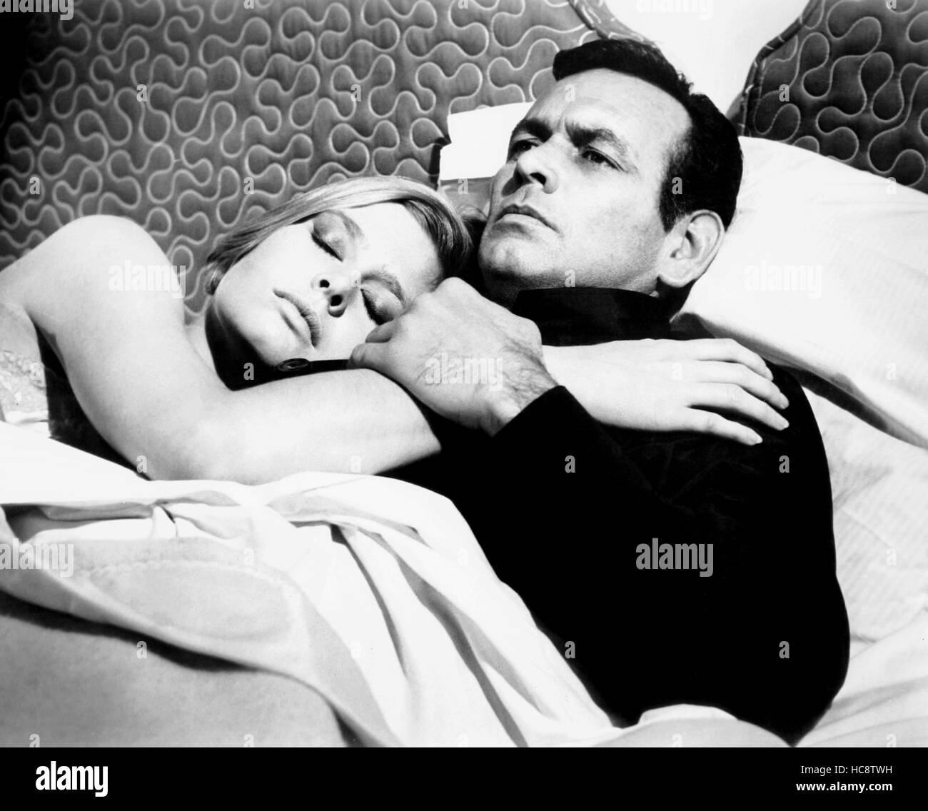 WHERE IT'S AT, from left, Rosemary Forsyth, David Janssen, 1969 Stock