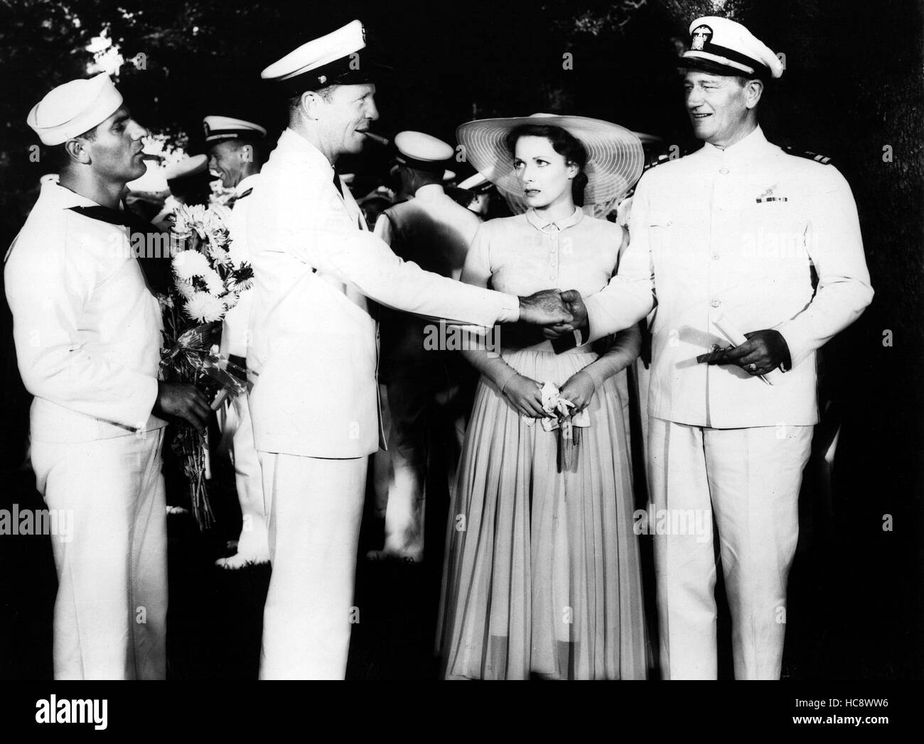 THE WINGS OF EAGLES, Dan Dailey, Maureen O'Hara, John Wayne, 1957 Stock ...