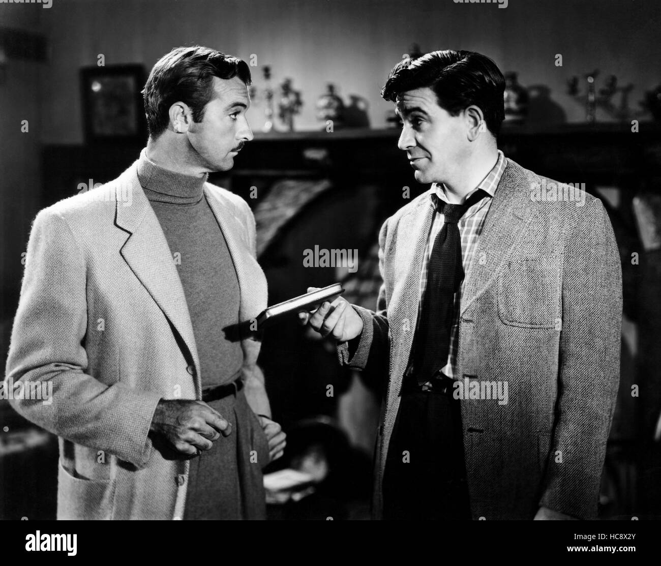 WINGS OF DANGER, (aka DEAD ON COURSE), from left, Zachary Scott, Robert