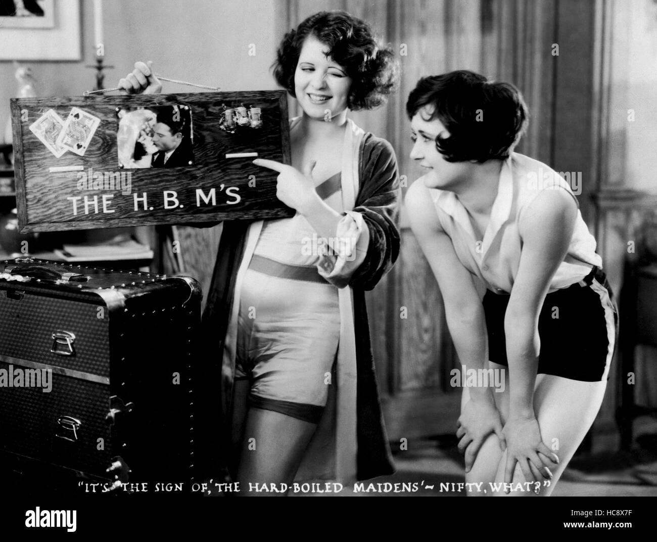 THE WILD PARTY, Clara Bow, Adrienne Dore, 1929 Stock Photo - Alamy