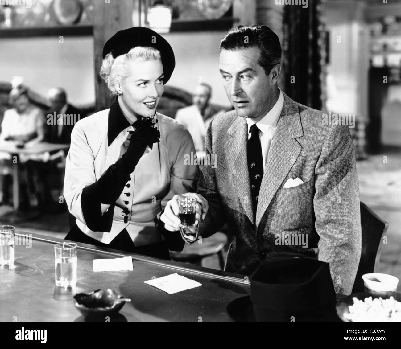 A WOMAN OF DISTINCTION, from left, Janis Carter, Ray Milland, 1950 ...