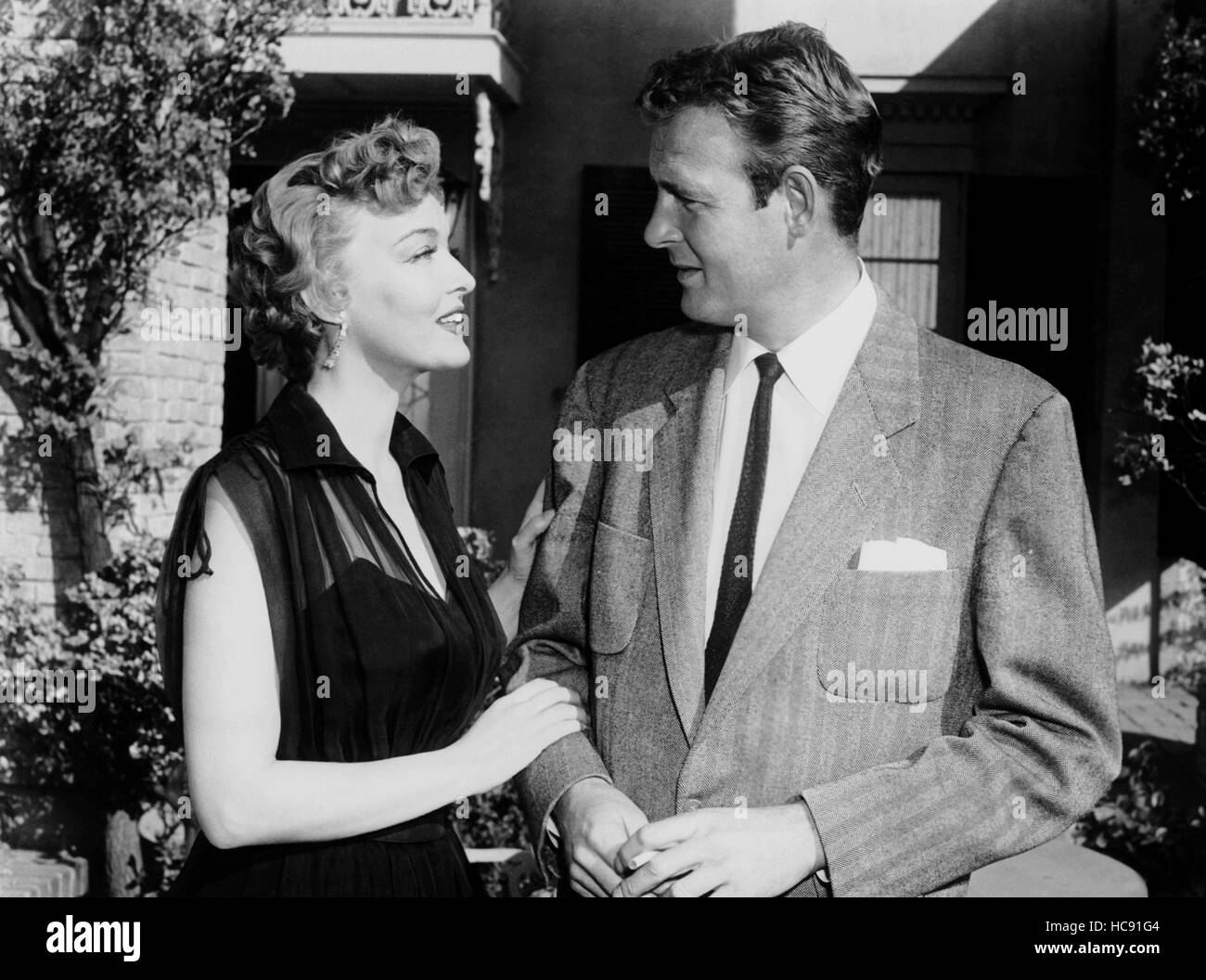 TOBOR THE GREAT, from left, Karin Booth, Charles Drake, 1954 Stock ...