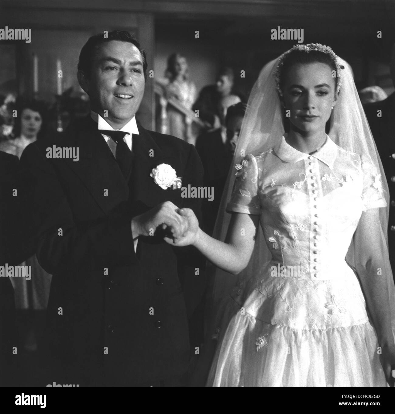 Until they sail wally cassell piper laurie 1957 stock photo alamy