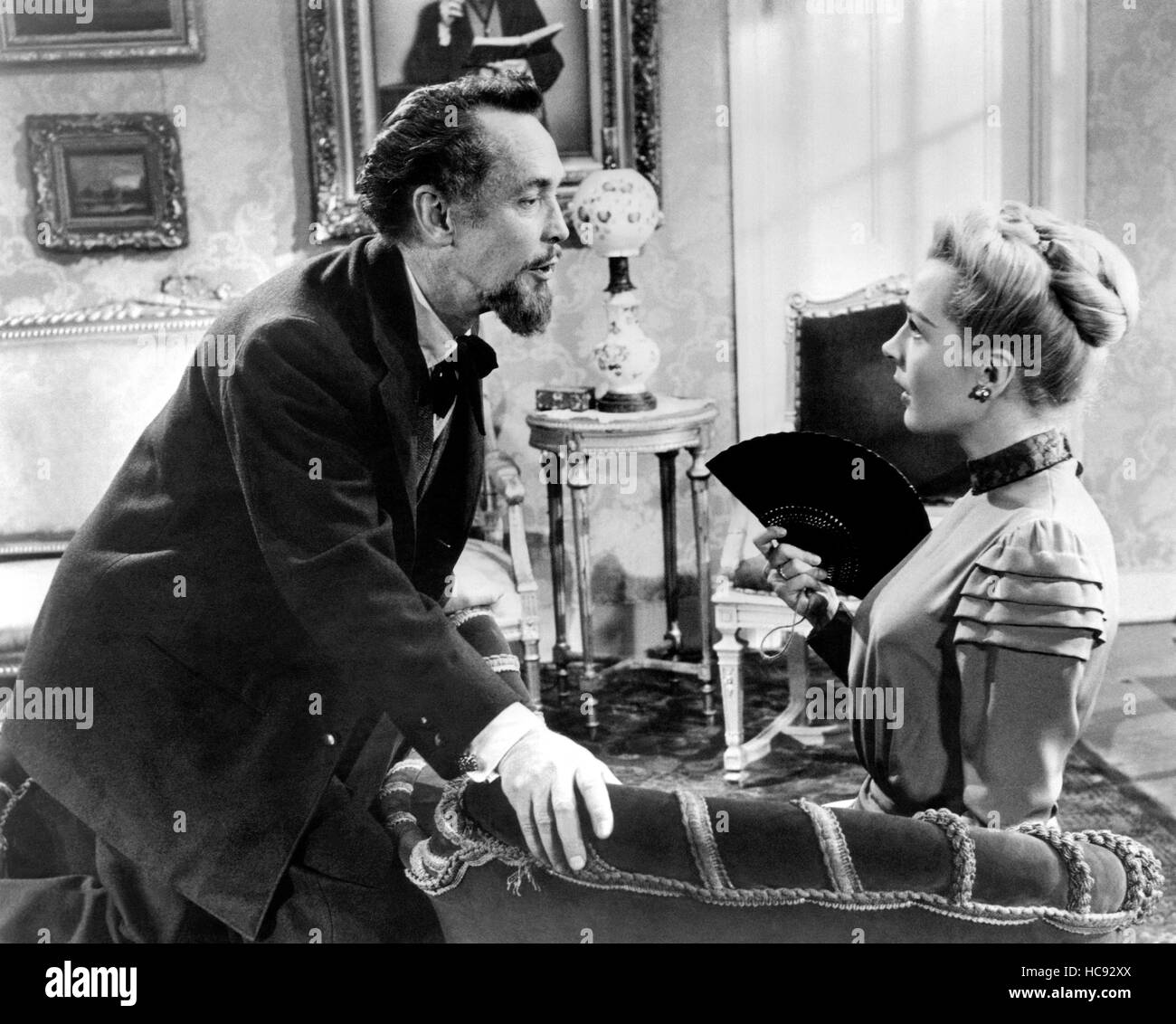 Uncle Vanya, From Left, Franchot Tone, Dolores Dorn, 1957 Stock Photo 