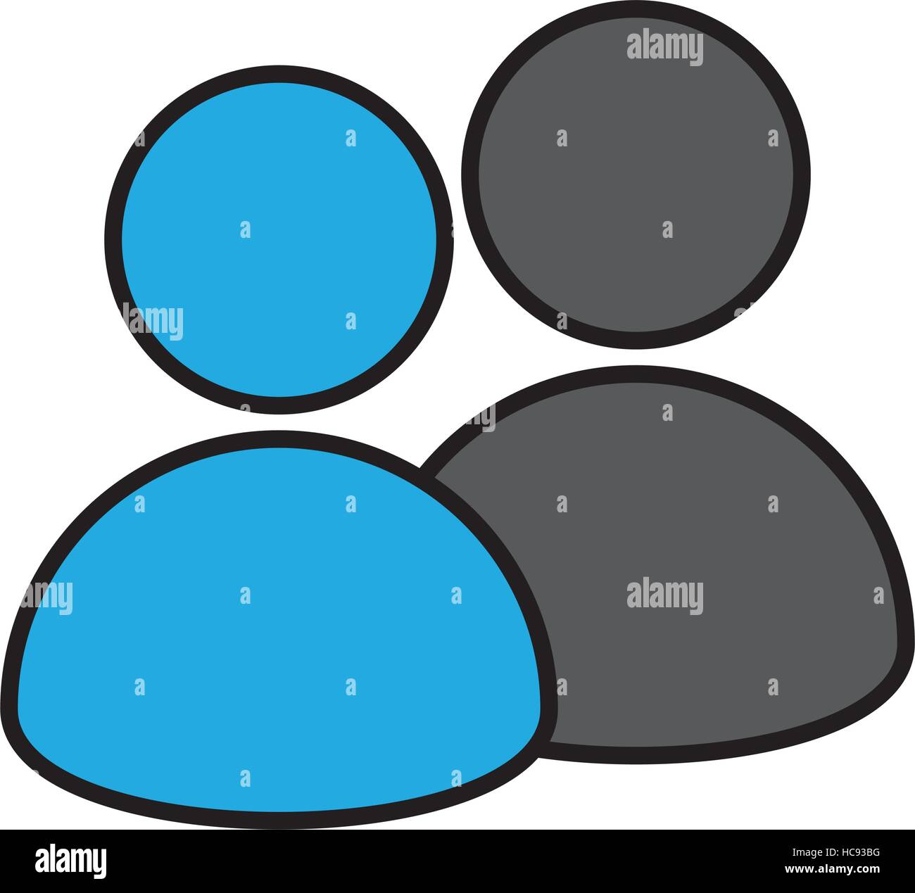 silhouette user avatar icon vector illustration design Stock Vector ...
