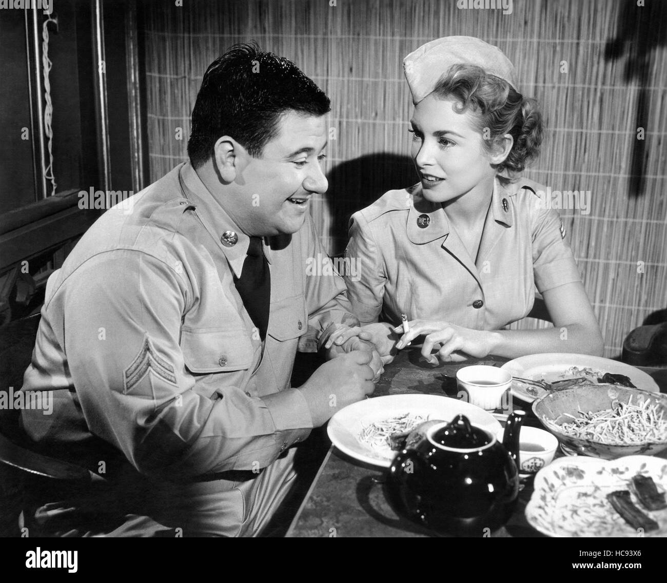 WALKING MY BABY BACK HOME, from left, Buddy Hackett, Leigh, 1953