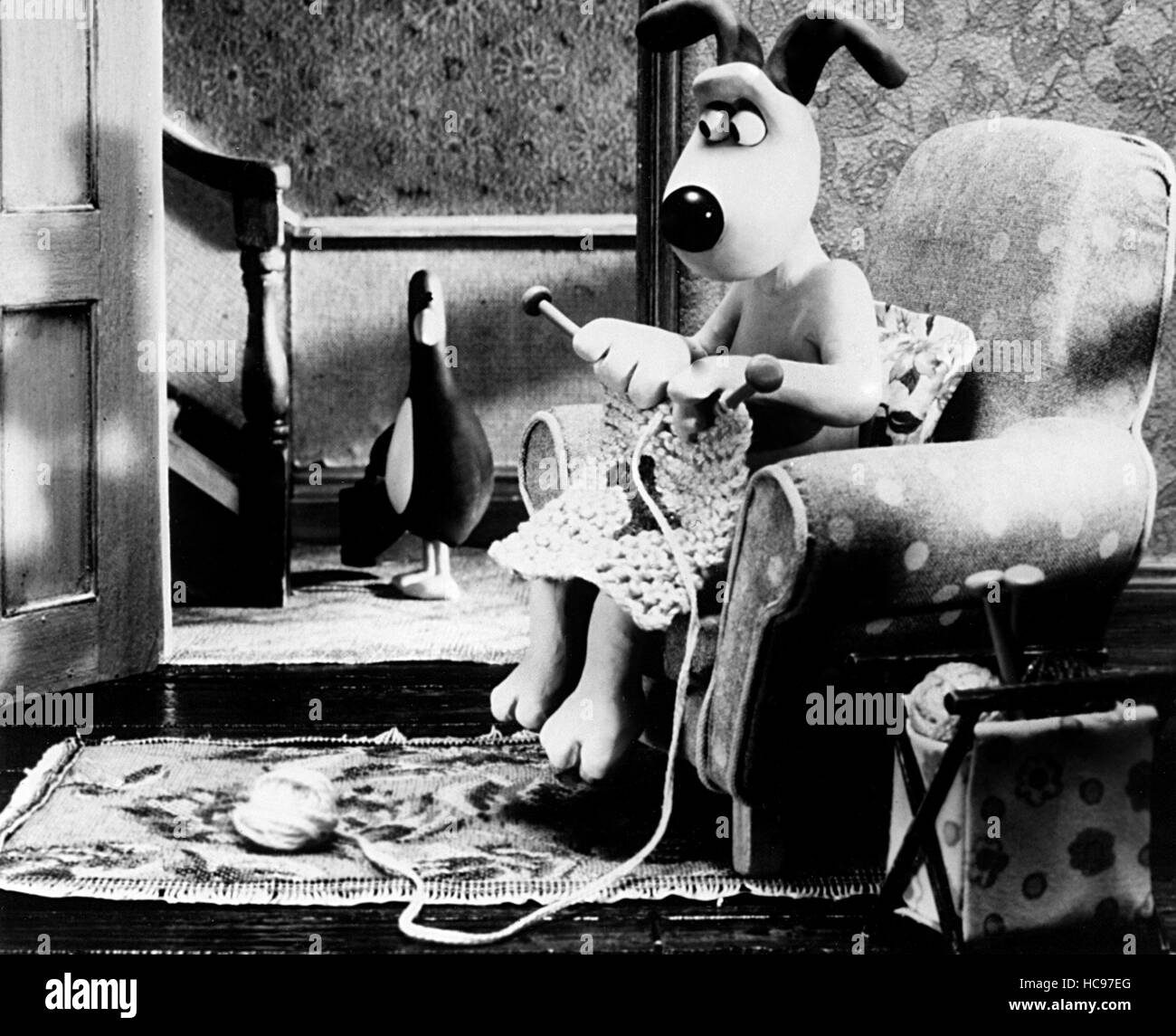 WALLACE & GROMIT THE WRONG TROUSERS, Gromit, 1993. (c) Aardman