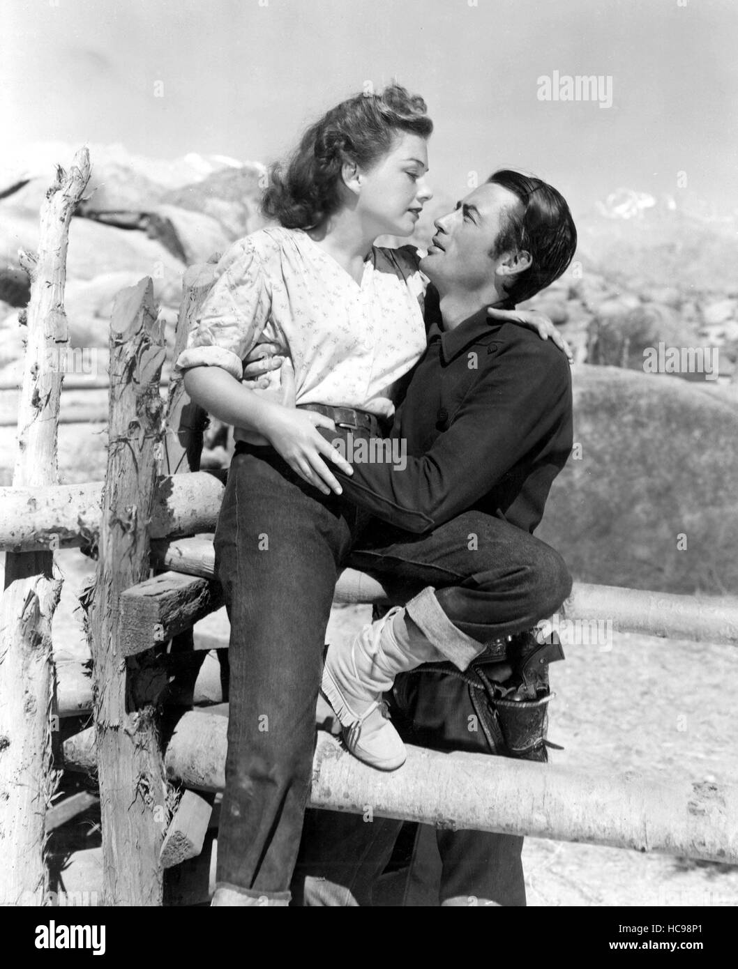 Yellow Sky, Anne Baxter, Gregory Peck, 1949 Stock Photo - Alamy