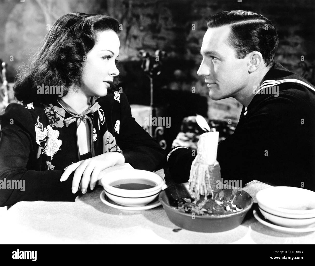 ANCHORS AWEIGH, from left Kathryn Grayson, Gene Kelly, 1945 Stock